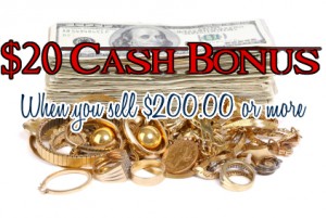 Sell Your Gold Cash Bonus