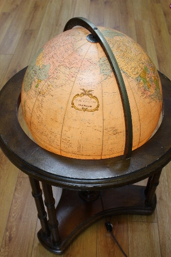 Replogle Heirloom Illuminated Floor Globe (For Sale)