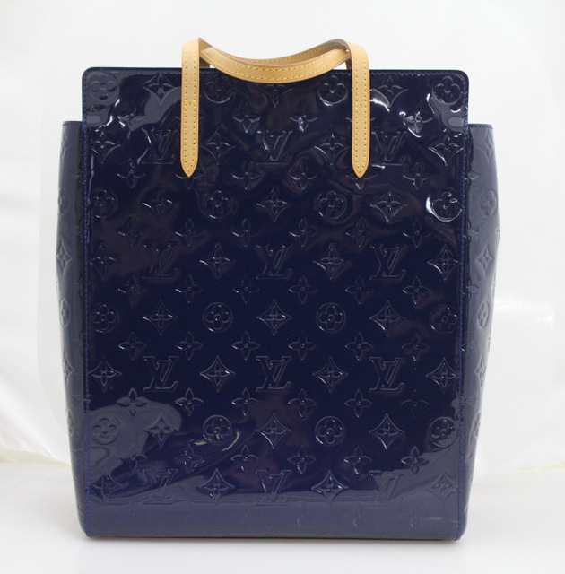 Catalina patent leather handbag Louis Vuitton Blue in Patent leather -  37703329